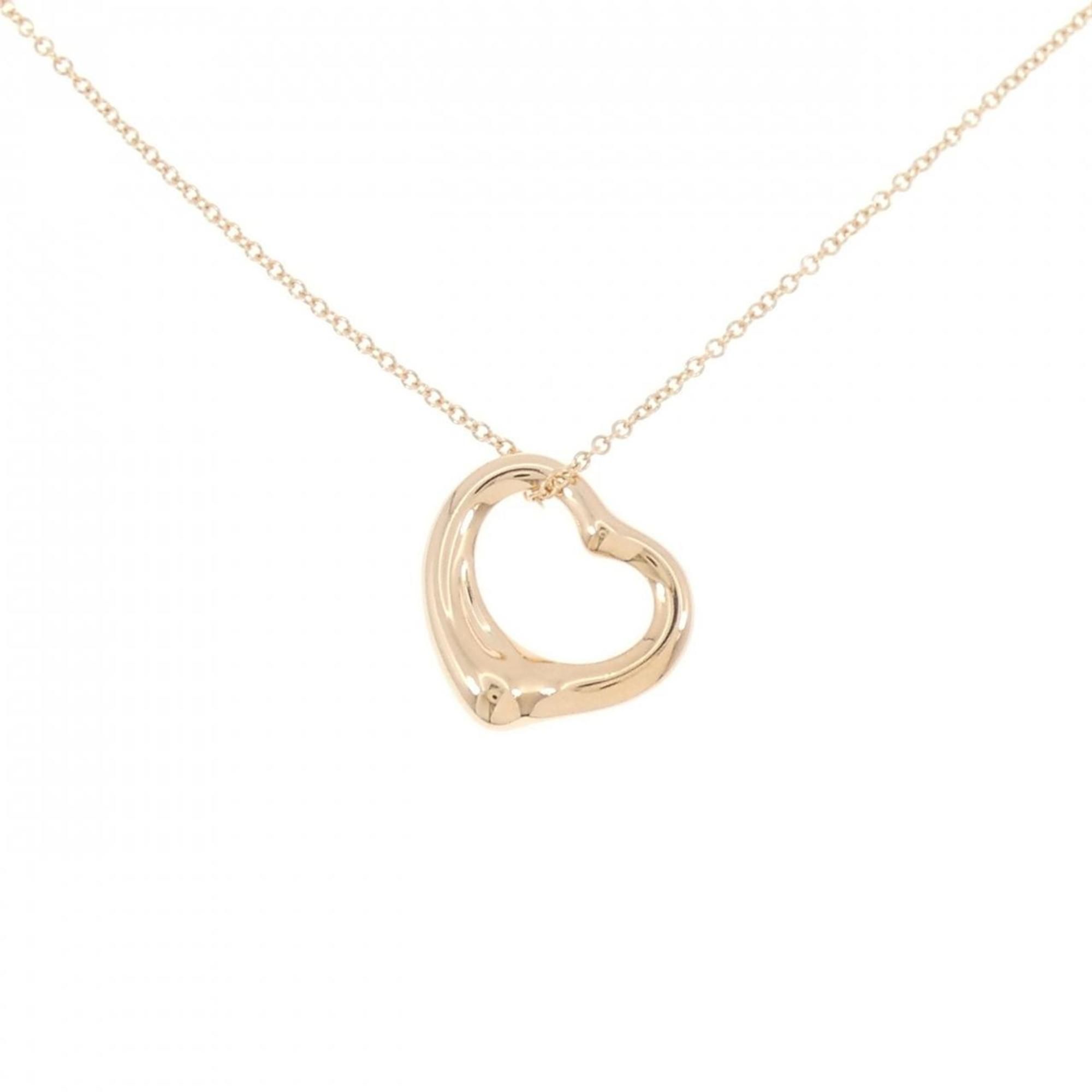 Tiffany open heart necklace