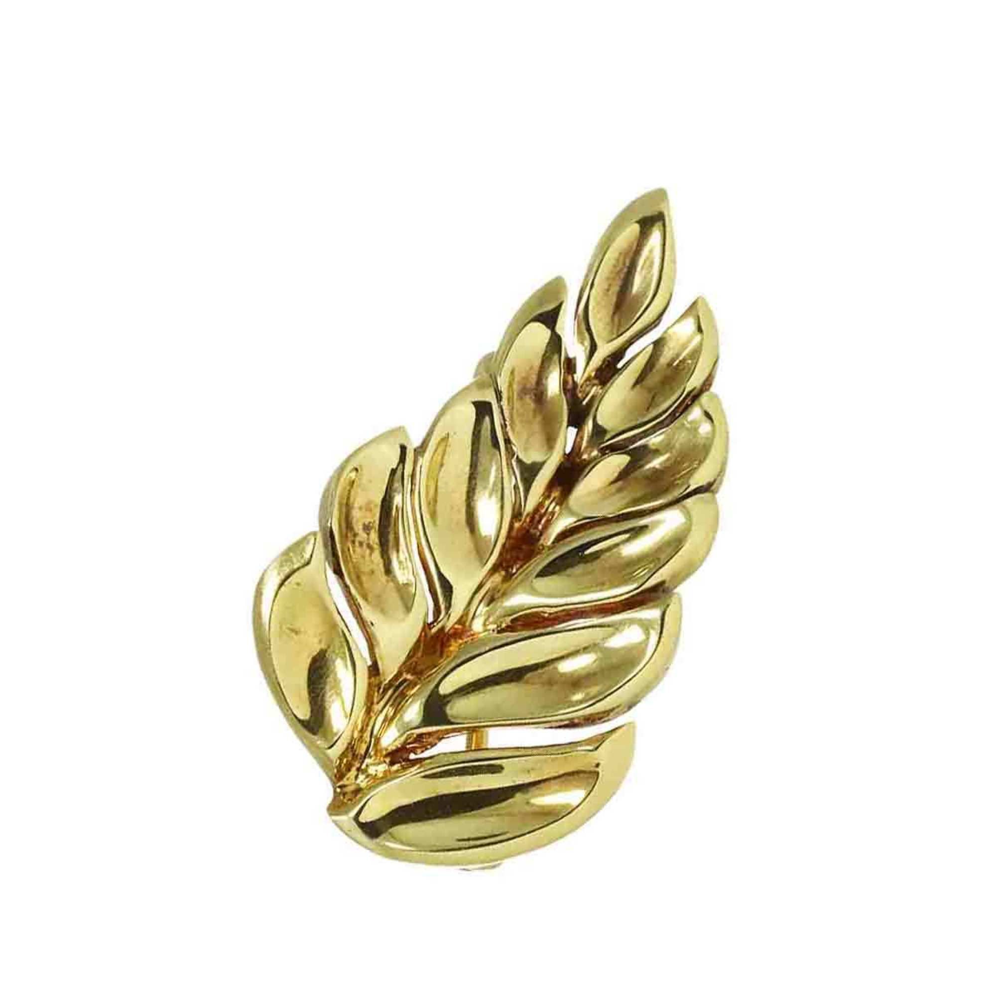 Tiffany & Co. Leaf Brooch in 18K Yellow Gold (750)