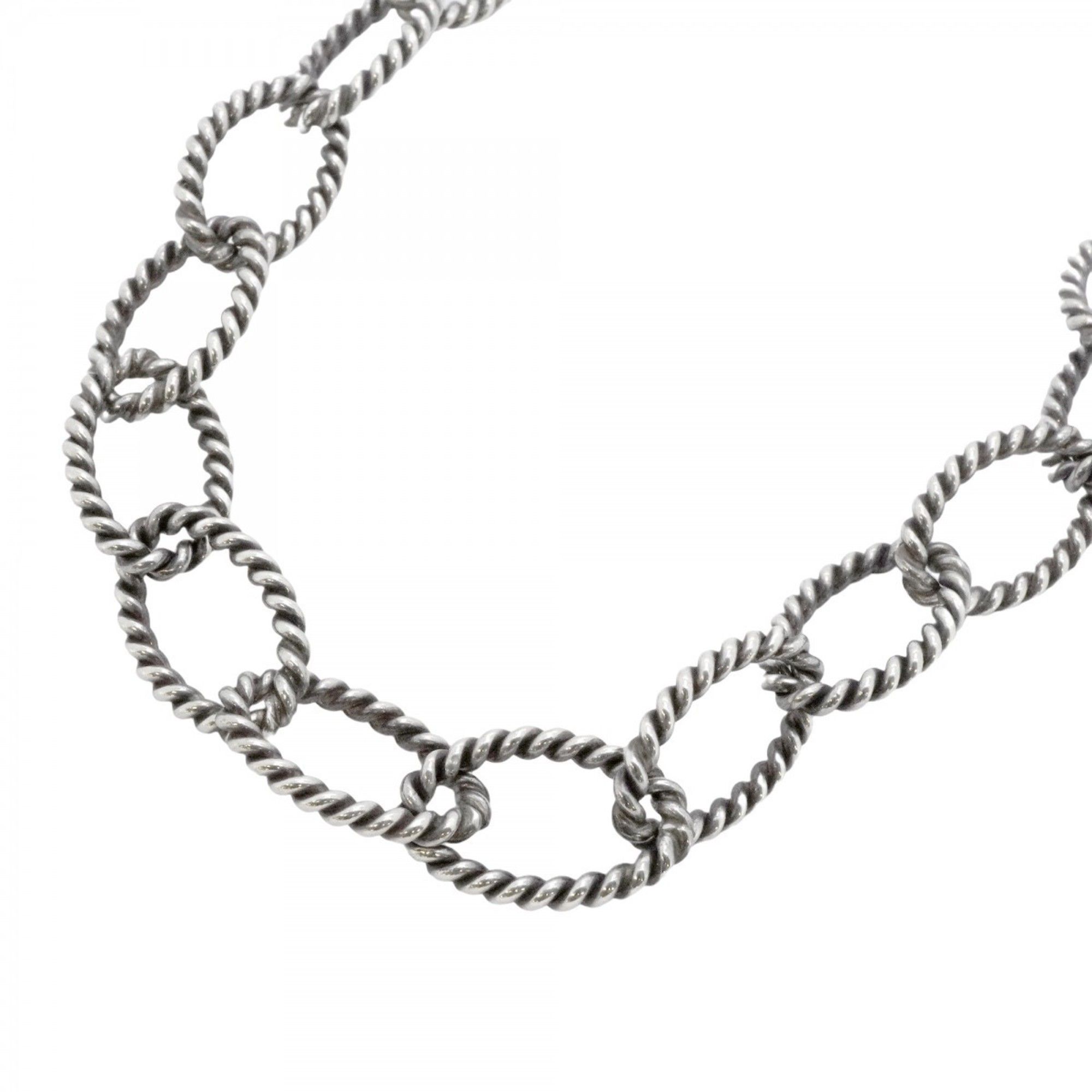 Tiffany Twist Circle Necklace in Silver 925 for Men and Women