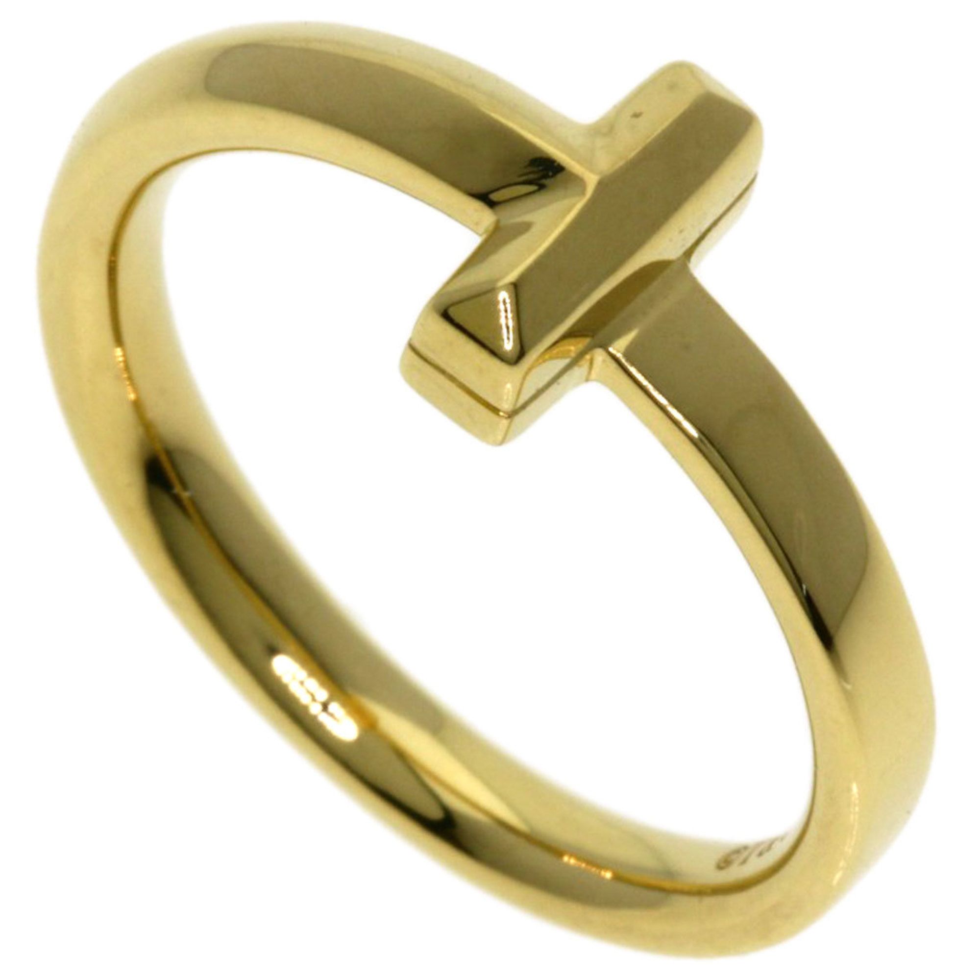 Tiffany T One Narrow Ring, 18K Yellow Gold, Women's, TIFFANY & Co.