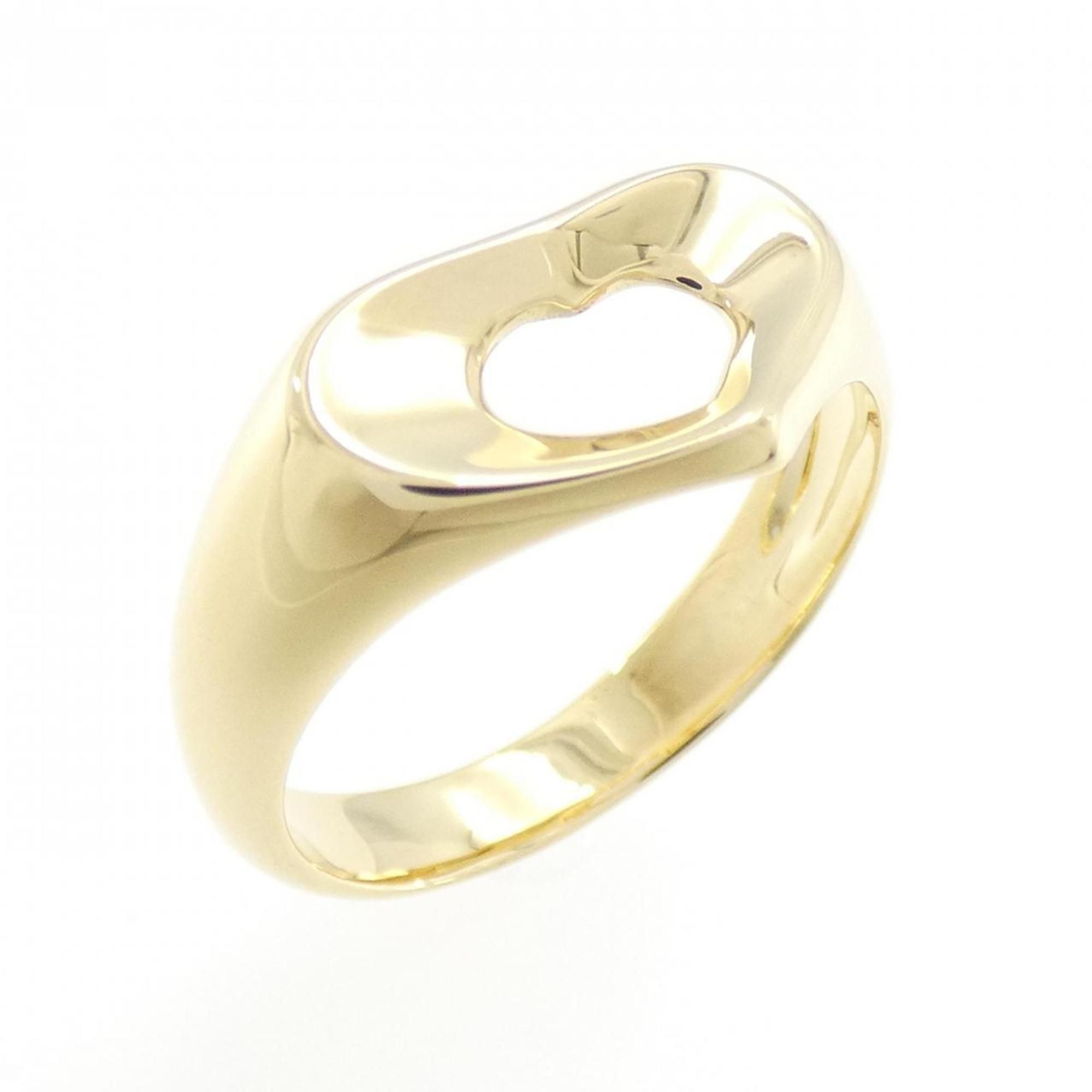 Tiffany 750YG Heart Ring