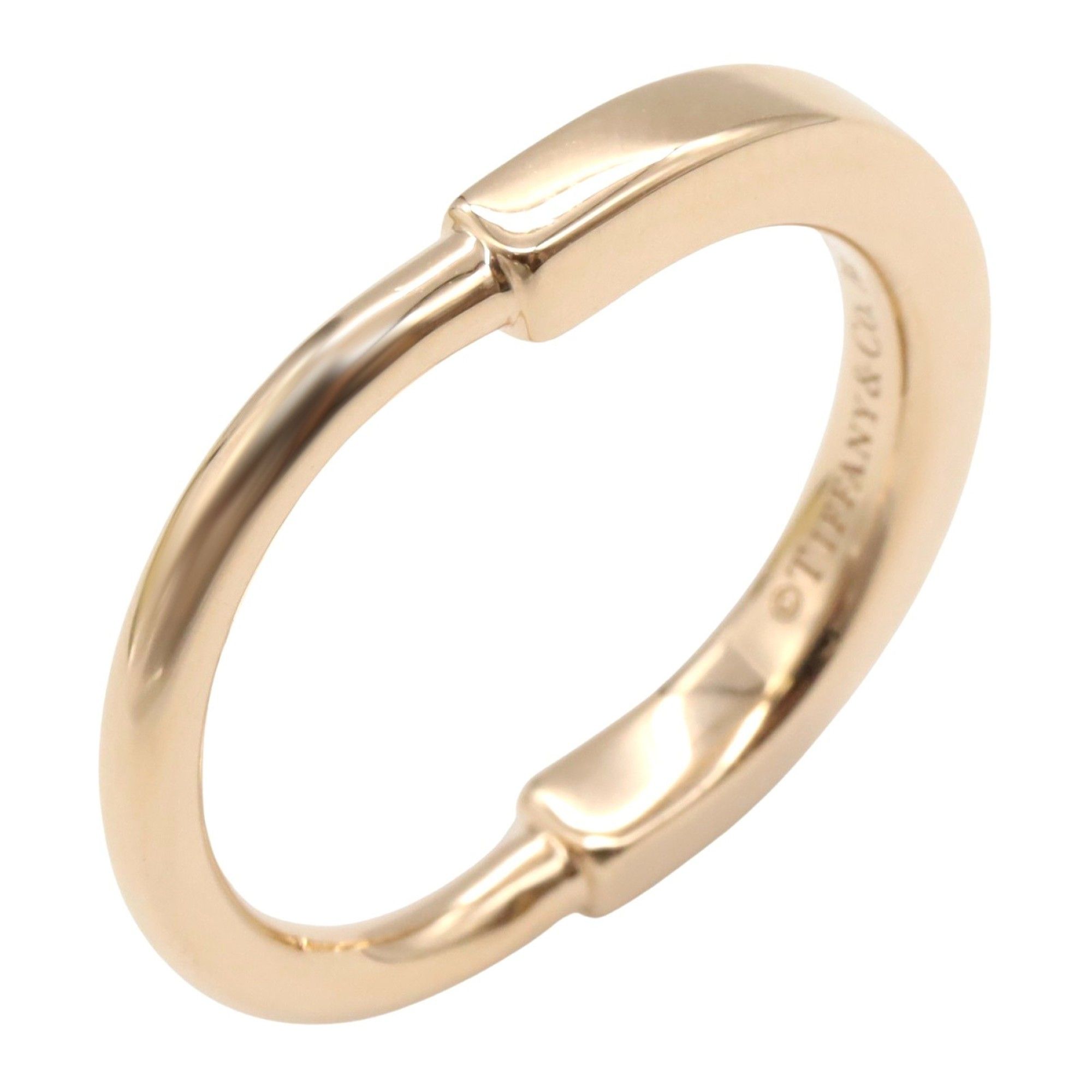 Tiffany & Co. Rock Ring, 18K Pink Gold (K18PG) for Women