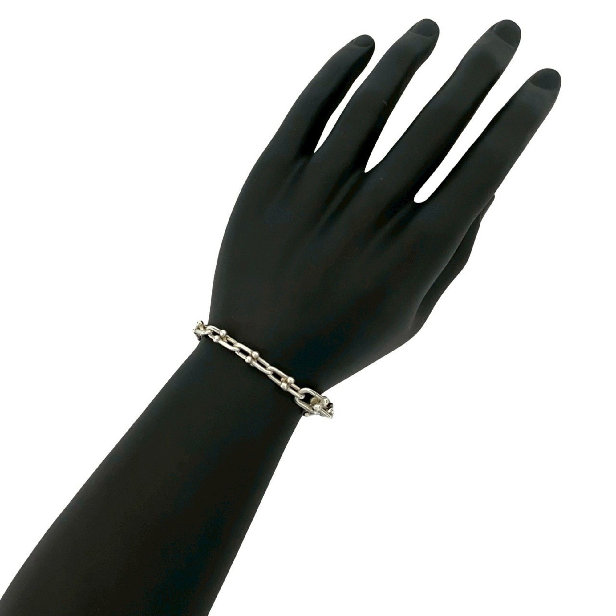 TIFFANY & Co. Tiffany HardWear Small Bracelet, 925 Sterling Silver, Chain, 59573
