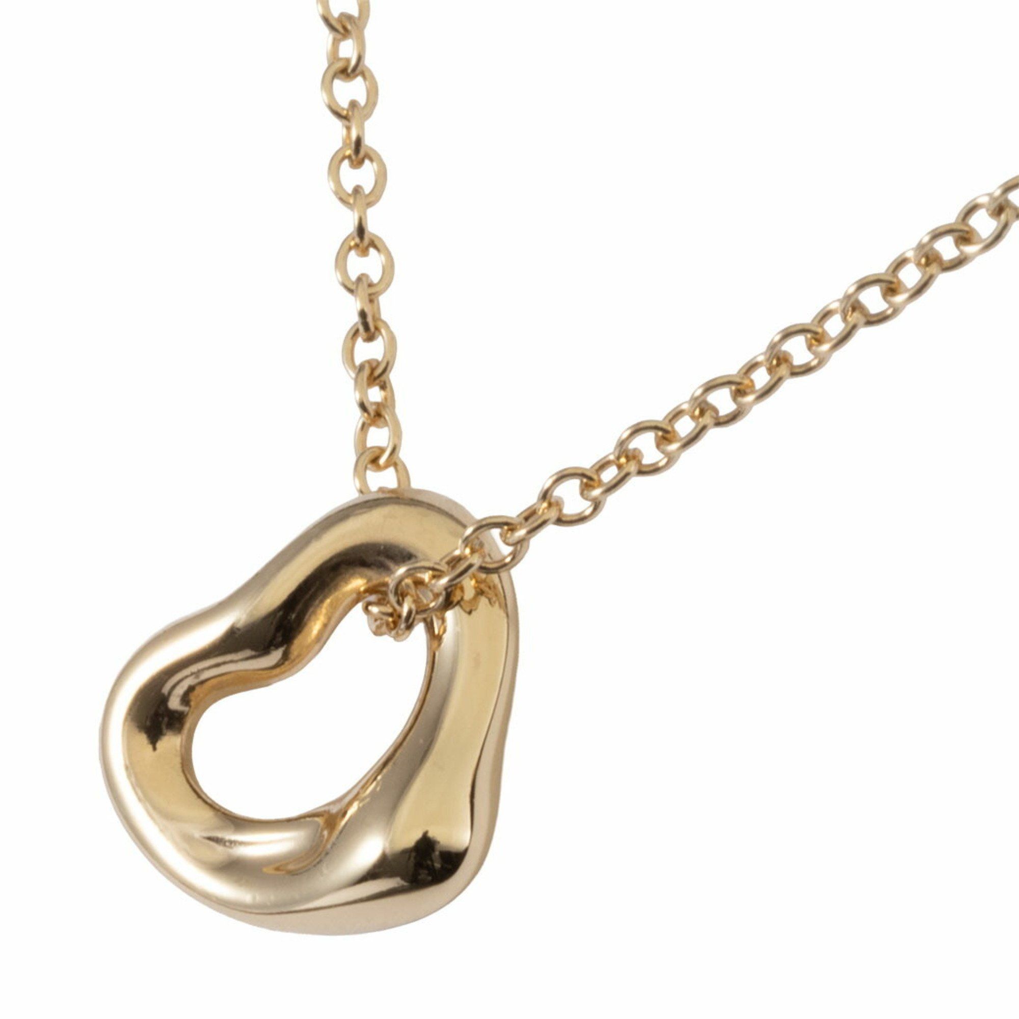 Tiffany Elsa Peretti Heart Pendant 7mm 60957398 Yellow Gold Women's TIFFANY&Co.