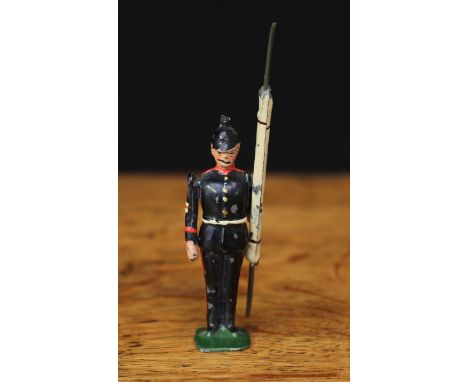 Reka (C W Baker) Royal Army Medical Corps orderly with rolled stretcher, movable arm, unboxed