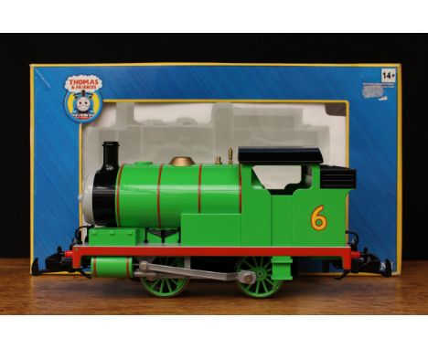 Bachmann G Gauge Thomas and Friends No.91402 Percy the small engine, with moving eyes, window boxed with inner polystyrene pa