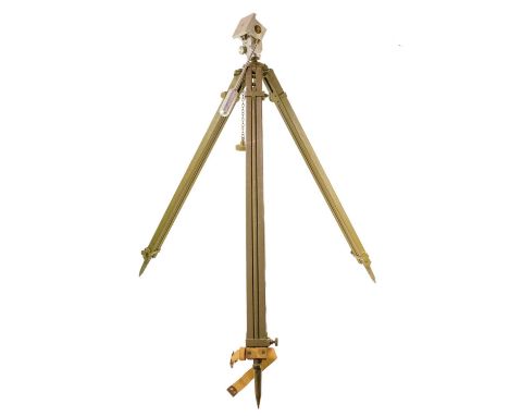 A WWII era theodolite stand. No. 17A Mk II New Zealand 1942.