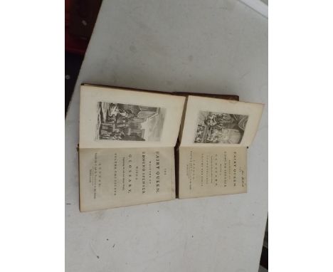 EDMUND SPENSER. "The Fairy Queen." 2 Vols engr portrait vignette and 9 engr plts, prelims, ad leaf, and all pp comp, cont cf 
