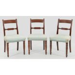 Drei Regency-Stühle