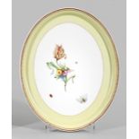 Ziertablett mit Malerei von Brigitte Holtz