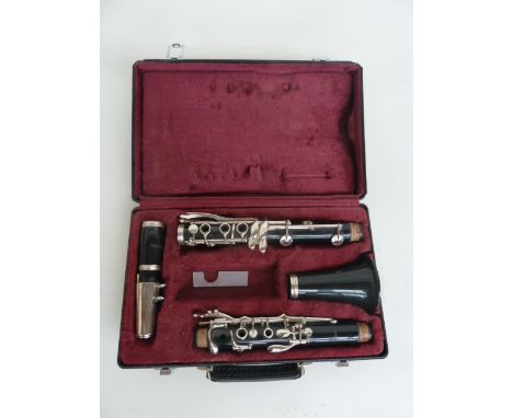 A Blessing clarinet in black carry case