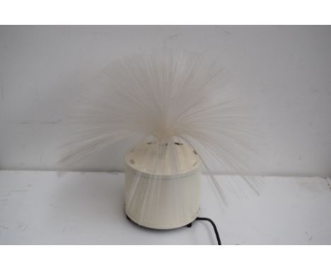 A vintage fibre optic lamp
