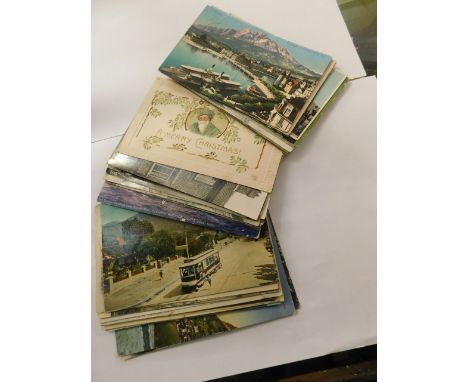 BUNDLE OF VINTAGE SPANISH POSTCARDS    