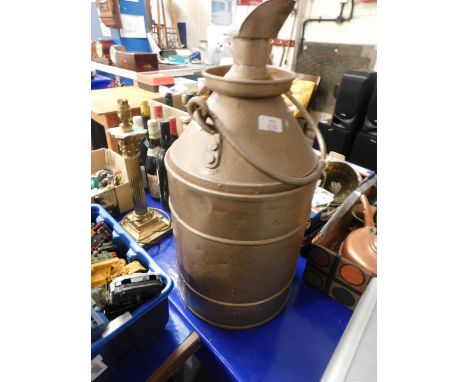 VINTAGE FIVE GALLON OIL CAN    