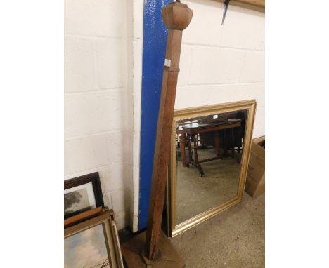 ARTS &amp; CRAFTS STANDARD LAMP WITH SQUARE BASE    