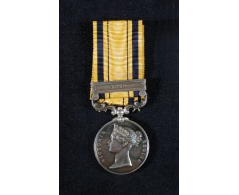 A South Africa medal to Capt. W S Hamilton, 90th Foot, with 1879 clasp  