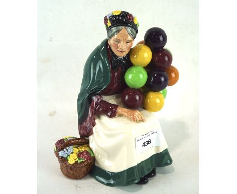 A Royal Doulton ceramic figure 'The old Balloon seller'  HN 1315, 19cm high