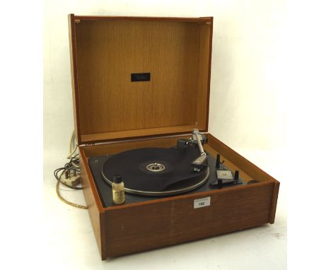 A Garrard SP25 MKII record player, in a fitted wooden box