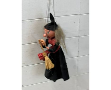 A Pelham puppet Witch, unboxed 