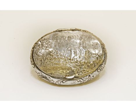 A quantity of silver to include, silver toast rack, silver clock, two silver topped, dressing items, two silver boxes, a comp