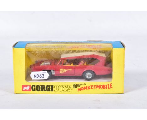 A BOXED CORGI TOYS THE MONKEES MONKEEMOBILE, No.277, complete and in very lightly playworn condition with very minor paint lo