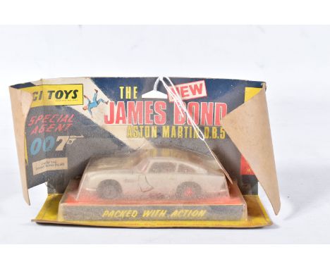 A BOXED CORGI TOYS JAMES BOND ASTON-MARTIN DB5, No.270, working features, complete with one bandit figure but missing envelop