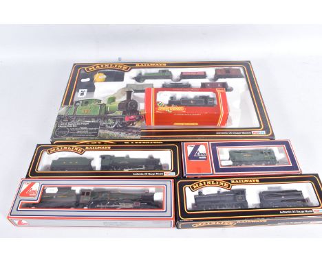 A QUANTITY OF BOXED HORNBY, LIMA AND MAINLINE RAILWAYS OO LOCOMOTIVES, Mainline Collett Goods (37059), Manor Class (9/37078) 