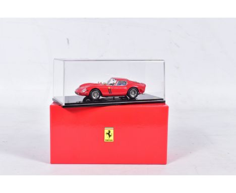 A BOXED KYOSHO 1/43 SCALE DIECAST FERRARI COLLECTION 1962 FERRARI 250GTO, No.05111R, complete and in very good condition , lo