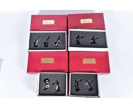 A QUANTITY OF BRITAINS NAPOLEONIC WATERLOO - HOUGOUMONT FRENCH 1ST, LIGHT AND LINE INFANTRY SETS, No's. 17670, 17671, 17724, 