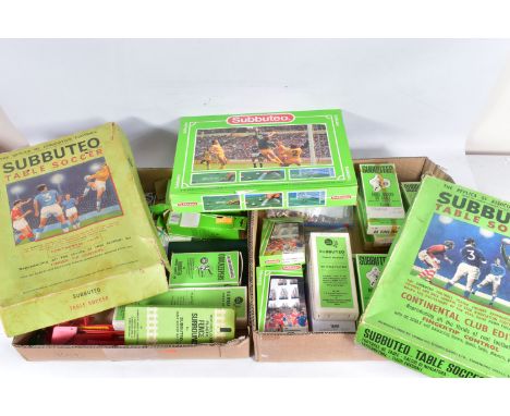 A QUANTITY OF ASSORTED SUBBUTEO TEAMS AND ACCESSORIES ETC., to include various heavyweight teams, majority in damaged boxes w