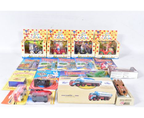 A QUANTITY OF BOXED MODERN DIECAST VEHICLES, to include Matchbox Thunderbirds and Stingray items all still sealed in original