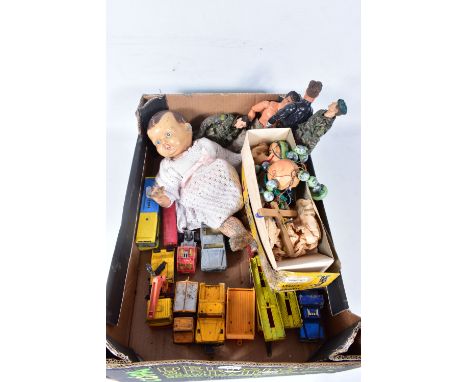 A BOXED PELHAM BABY DRAGON PUPPET, appears largely complete and in fairly good condition, will require untangling, in correct