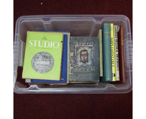 A collection of art books, to include The Paintings of Vemeer, Phaidon Edition, published by George Allen &amp; Unwin Ltd, Lo