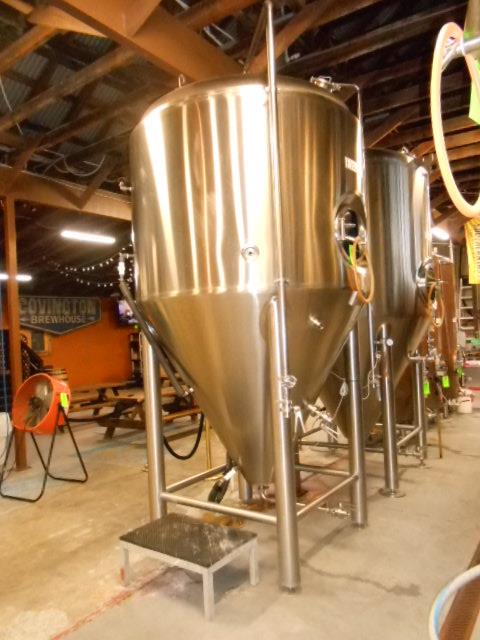 Gw Kent 304ss Glycol Jacket 30 Bbl. Fermenter Tank Insulated With 