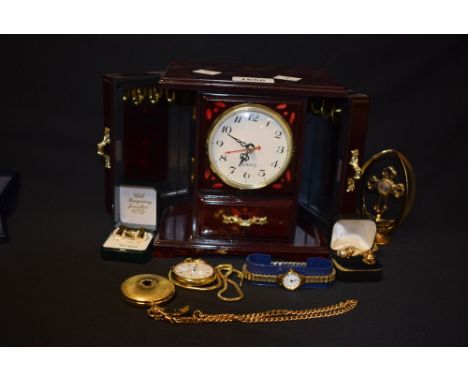 Watches and Jewellery - an Ingersoll hunter case pocket watch and chain, original box; another Avia; a Sekonda ladies wrist w