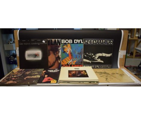 Vinyl Records - LP's by Hendrix, Velvet Underground, Bob Dylan, Rod Stewart, Annette Peacock; etc.