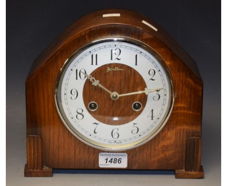 An Art Deco Bentino mantel clock, c.1930