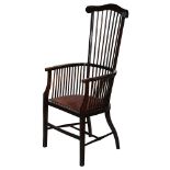 AN ARTS AND CRAFTS MAHOGANY ARMCHAIR, BY LIBERTY & CO., 20TH CENTURY