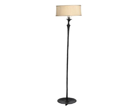 AN ITALIAN BRONZE STANDARD LAMP MODERN 165cm high, base 18cm diameter  Condition Report:  PLEASE NOTE: ALL LOTS IN THIS AUCTI