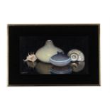 λ CARLOS LAHARRAGUE RODRIGUEZ-BAUZA (SPANISH 1936-2018), STILL LIFE WITH SHELLS