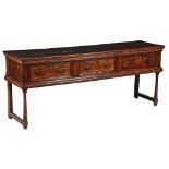 A GEORGE II OAK DRESSER BASE, CIRCA 1740