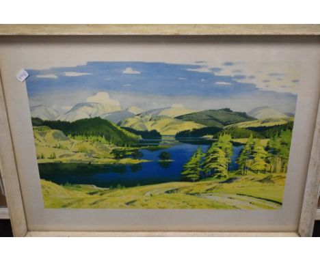 William Heaton Cooper, (1903-1995), after, a print, Tarn Hows, signed, 50 x 65cm, original framed and glazed, 54 x 69cm
Fox m