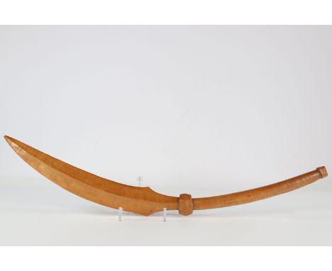 Africa wooden Congo scepterSizes: H=780mm L=75mmWeight (K): 0,6kgCondition: At first glance - normal wear - patina of use - n