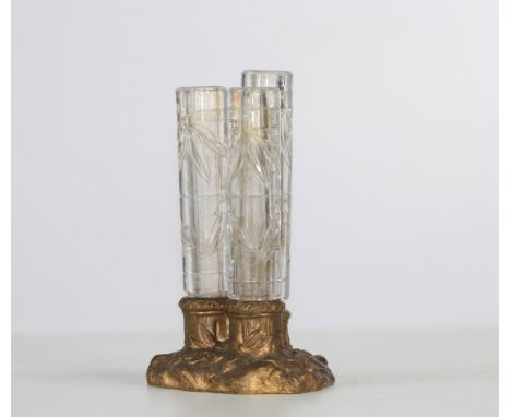 Japanese crystal vase, Baccarat, France, Crystal staircase, late 19th centurySizes: H=200mm D=130mmWeight (K): 1,55kgConditio