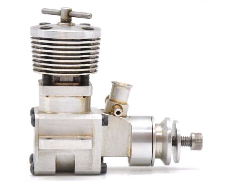 Two British aero model aircraft engines, including BB 2.5cc diesel engine by Phil Cox; Elfin '249' 2.5cc diesel, originalQty: