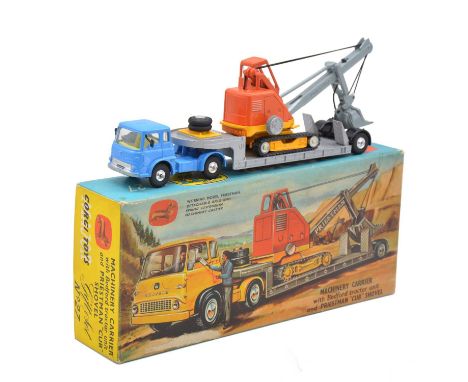 Corgi Major Toys Gift set 27 Machinery Carrier with Bedford tractor unit and Priestman Cub shovel, boxed
