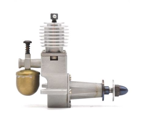Four Richard Gron replica aero model aircraft engines, including Taifun 'BHK' 2.5cc diesel; C-F 2.5cc diesel engine; Etha 3.8
