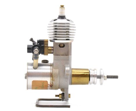 Lumir Polednik aero model aircraft engine, 1.8cc glow, based on Kratmo c/case, Czech Republic