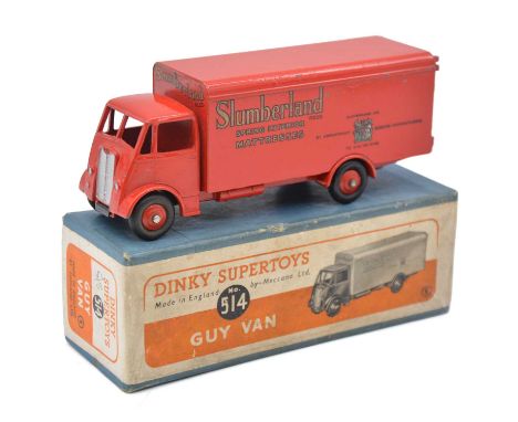 Dinky Toys model 514 Guy Van 'Slumberland', boxed.