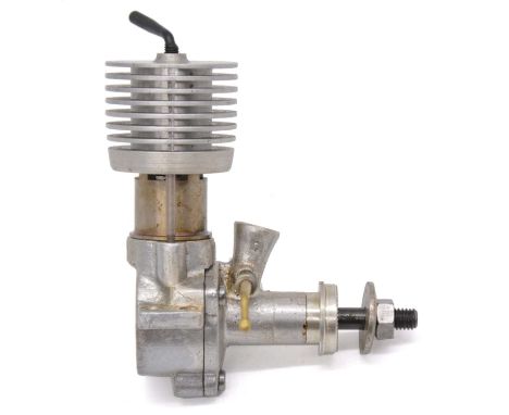 Four Richard Gron replica of Busek aero model aircraft engines, including Busek model I-B , 2.8cc diesel; Busek model II-A, 2